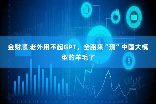 金财顺 老外用不起GPT，全跑来“薅”中国大模型的羊毛了