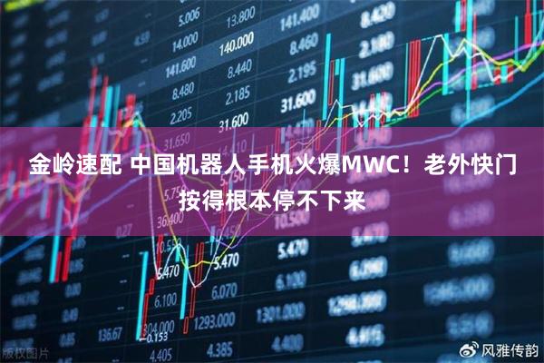 金岭速配 中国机器人手机火爆MWC！老外快门按得根本停不下来