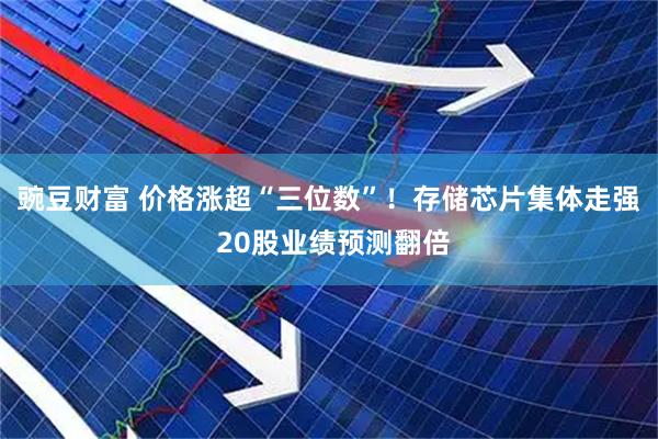 豌豆财富 价格涨超“三位数”！存储芯片集体走强 20股业绩预测翻倍