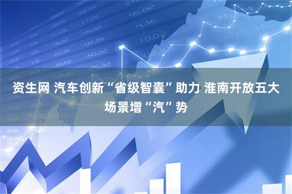 资生网 汽车创新“省级智囊”助力 淮南开放五大场景增“汽”势