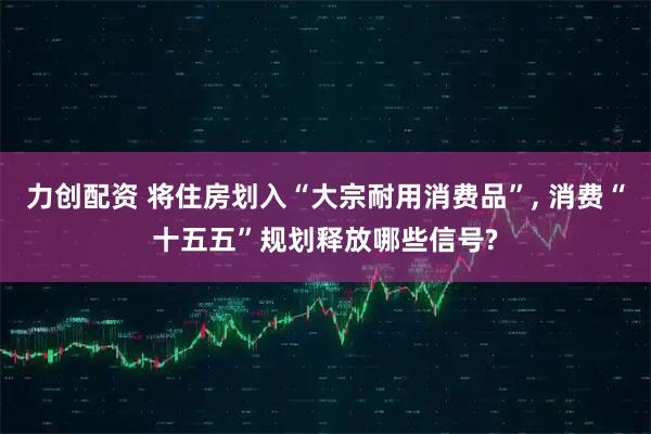 力创配资 将住房划入“大宗耐用消费品”, 消费“十五五”规划释放哪些信号?