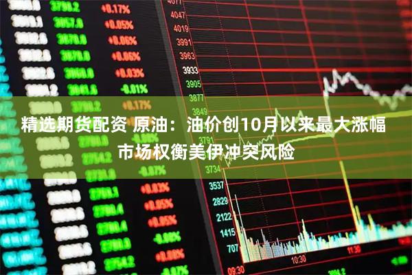 精选期货配资 原油：油价创10月以来最大涨幅 市场权衡美伊冲突风险